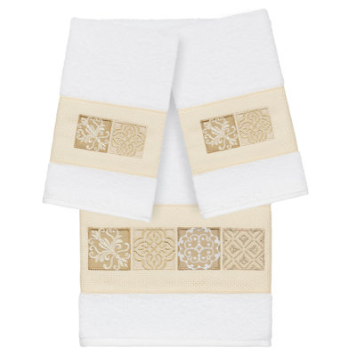 Ensemble de serviettes 100% coton 100% Vivian