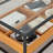 Marialana 2 Tier Glass Top Coffee Table with Storage and Display Cubbies