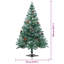 4.92' H Lighted Artificial Christmas Tree