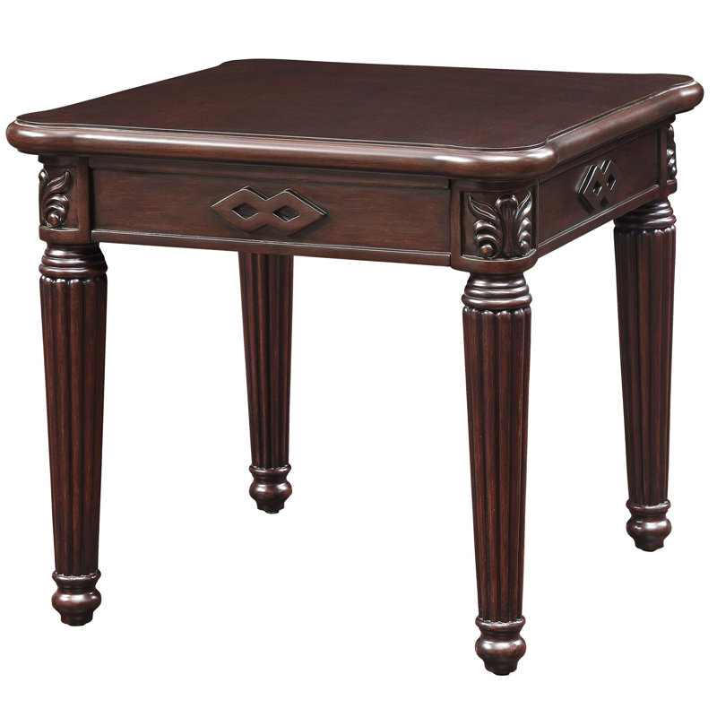 Accent Table, End Table With Turned Leg
