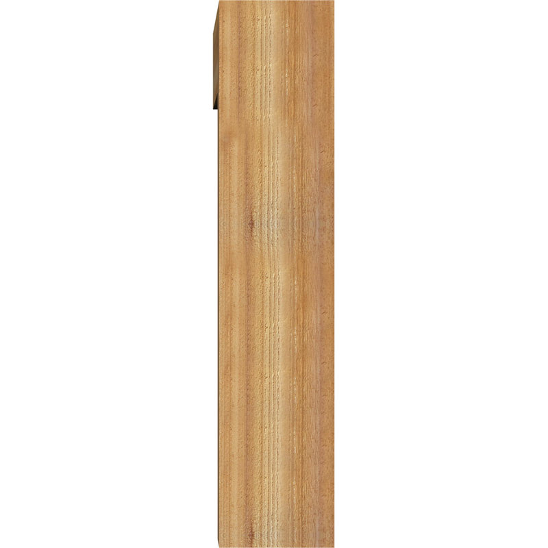 Support Funston Block avec support décalé, 38 x 26, Cèdre rouge occidental de l 8 po (scié brut)