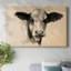 «Charcoal Cow II», toile tendue avec châssis-1235000638