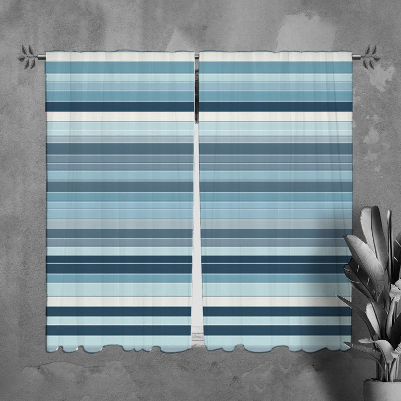 Paire de rideaux obscurcissant en polyester Tionne, L 20 po x L 82 po