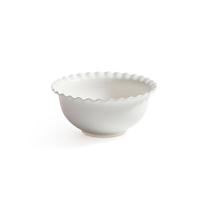 Bol en céramique Montecito, Petit, Blanc