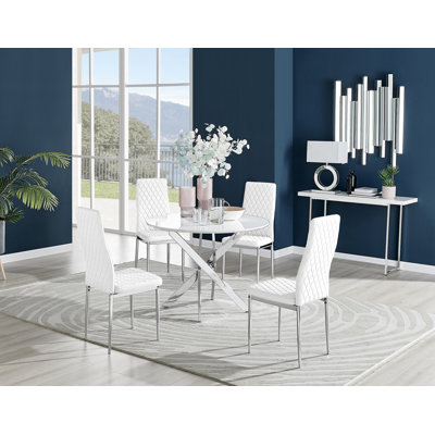 Eubanks 4 -Person Dining Set
