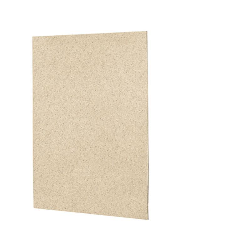Mur de douche à panneau solide, Sable des Bermudes, H 72 po x l 60 po x P 0,25 po