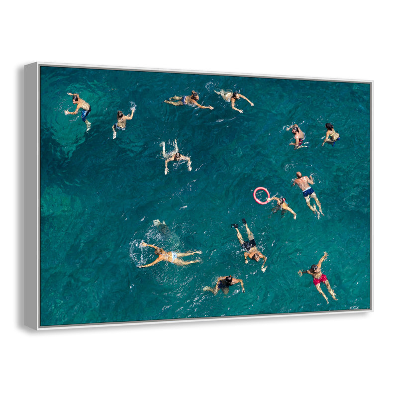 Norvell Tonti - reproduction de photo, Toile avec cadre blanc, H 41,5 po x l 61,5 po x P 2 po