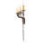 Almonte Steel Candle Wall Light