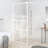 VidaXL Walk-in Shower Enclosure Bathroom Wall Panel Shower Screen ESG Glass-93783258-82820031