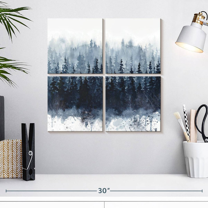 Forêt indigo Alvord, H 18 po x l 18 po