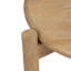 Hedda Natural Wood/Rattan 20"H Side Decorative and Useful Table with Mango Wood, MDF, and Rattan Construction for Stylish and Practical Storage Accent Furniture