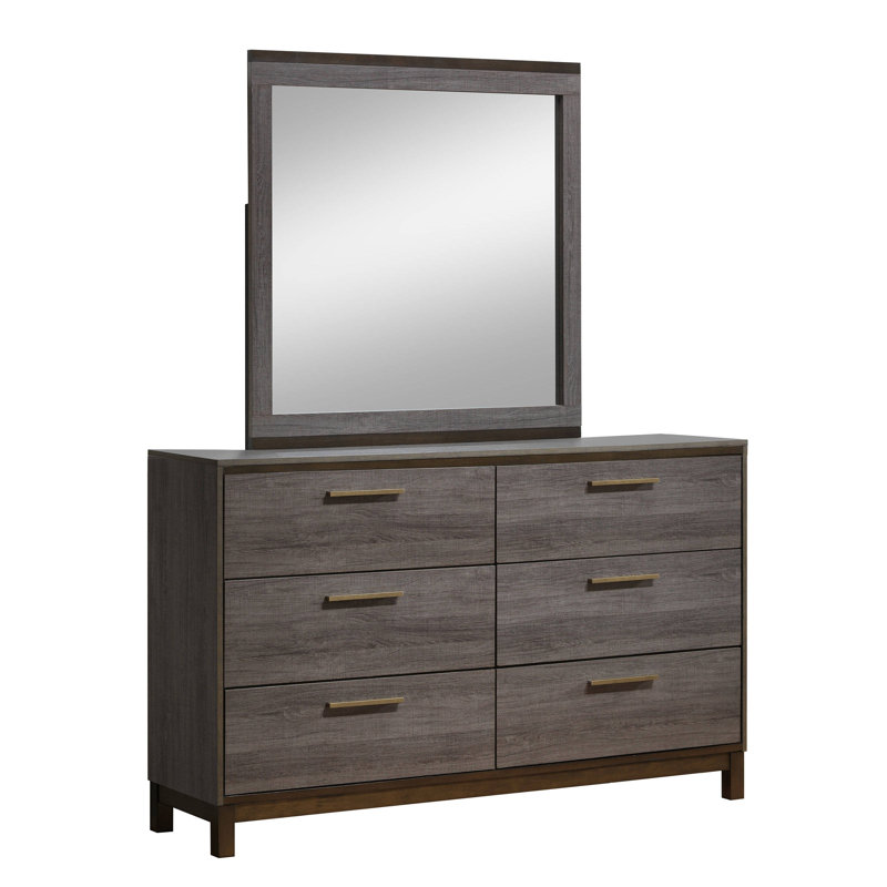 Stoneham Wood Wall Mirror