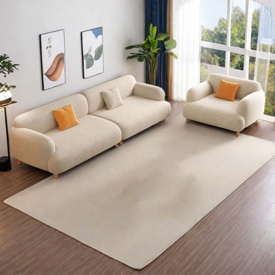 Ensemble de canapé nordique simple de style crème décontracté