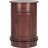 Godoy Transitional Swivel Accent Table - Rustic Farmhouse Storage Cabinet with 1 Drawer 2 Shelves-1199114490