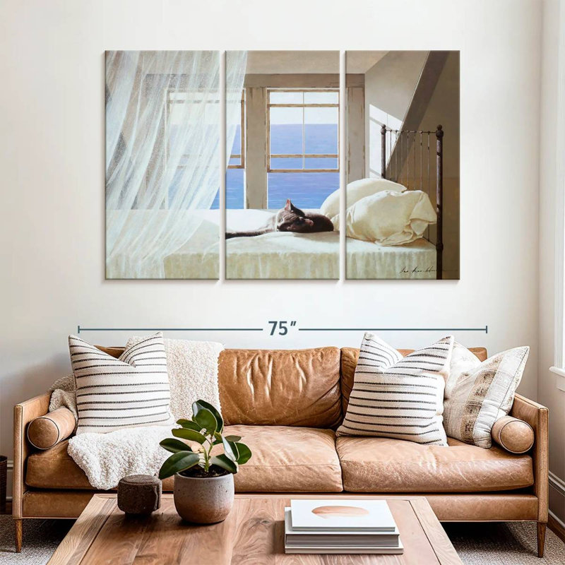Brampt Nap Time, 42" H x 65" W