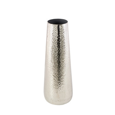 Cedrial Hammered Aluminum Vase
