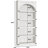 Farmhouse Arched Bookcase, 68.7" Tall Wooden Bookshelf with 5 Open Shelves, Rustic Vintage Display Shelves for Living Room, Office, Library-636639777