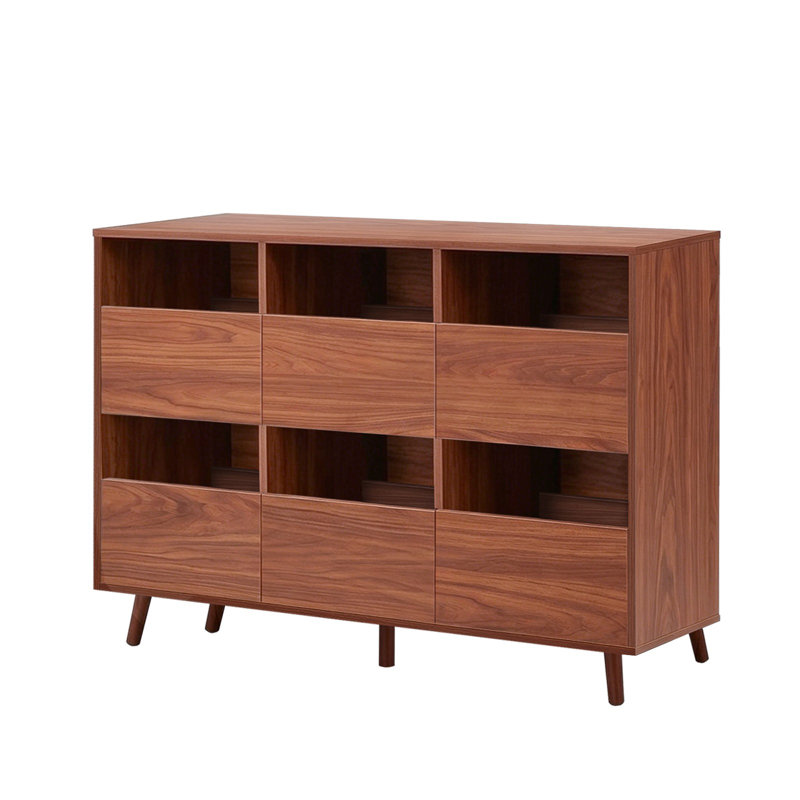 Armoire de rangement pour disques 44 po avec rangement en vinyle