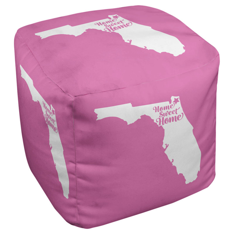 Repose-pieds à cubes jacksonville the home, Rose