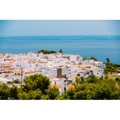 Mediterranean Architecture by Bruev - Wrapped Canvas Print