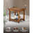 Natural Wood Shower Benches For Inside Shower To Sit On, Waterproof Bathroom Spa Bench Stool For Legs Shaving With Built-In Handle & Shower Head Holder