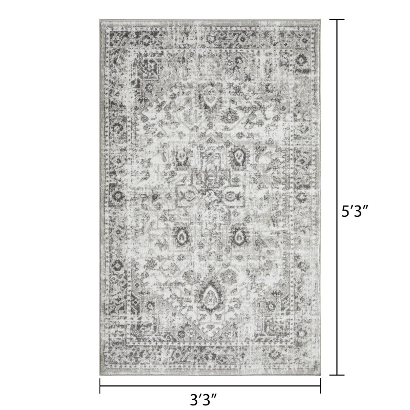 Ragheb Oriental Indoor Rug, Rectangle 3'3" x 5'3"