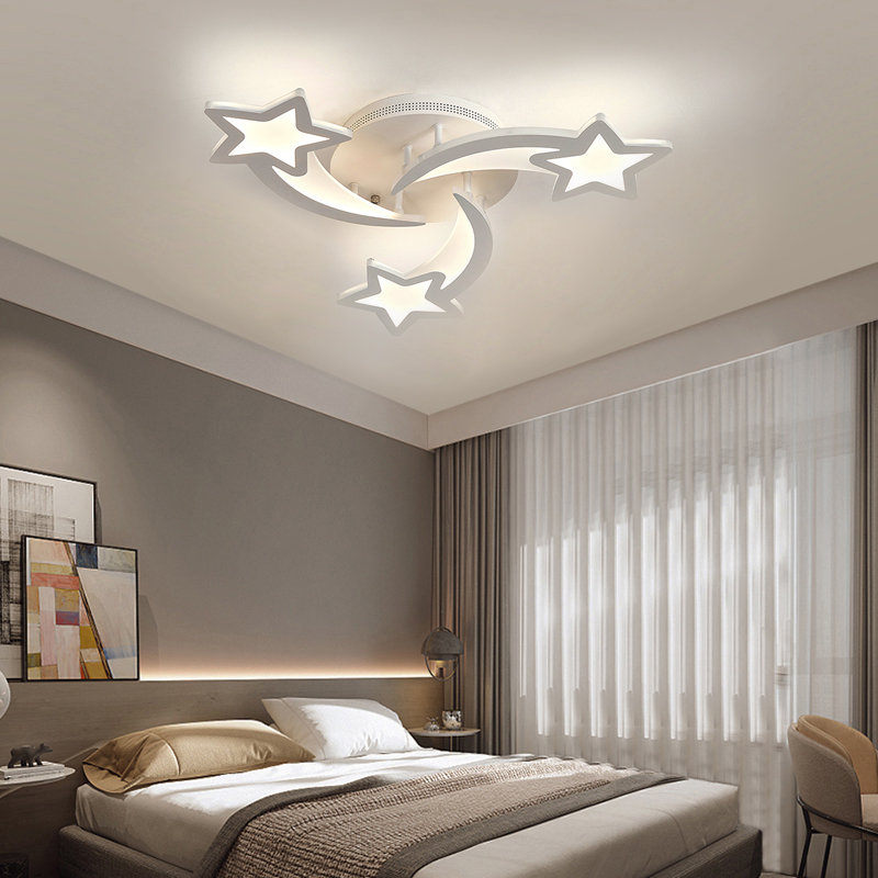 Five-star 3-head light ceiling lamp