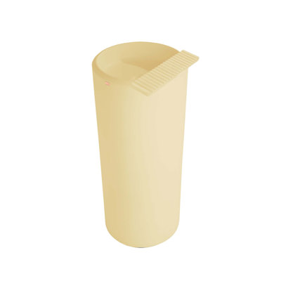 Konkretus Ubud 14.6'' Concrete U-Shaped Bathroom Sink