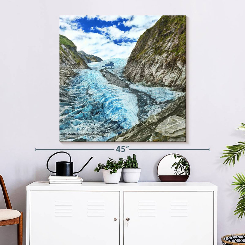 Glacier Franz Josef, Nouvelle-Zélande, H 33 po x l 33 po