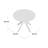 Round Glass Top Metal Base Dining Table-2015907824