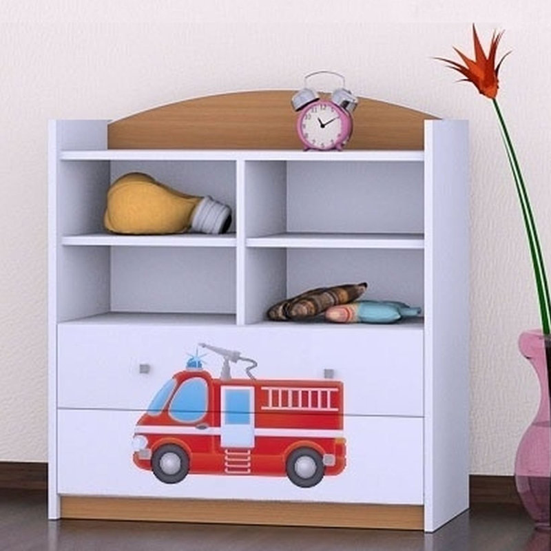 India 96cm H X 86cm W Kids Cube, Natural