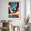 Cowgirl's Surreal Framed Graphic Art-353166159-446789654