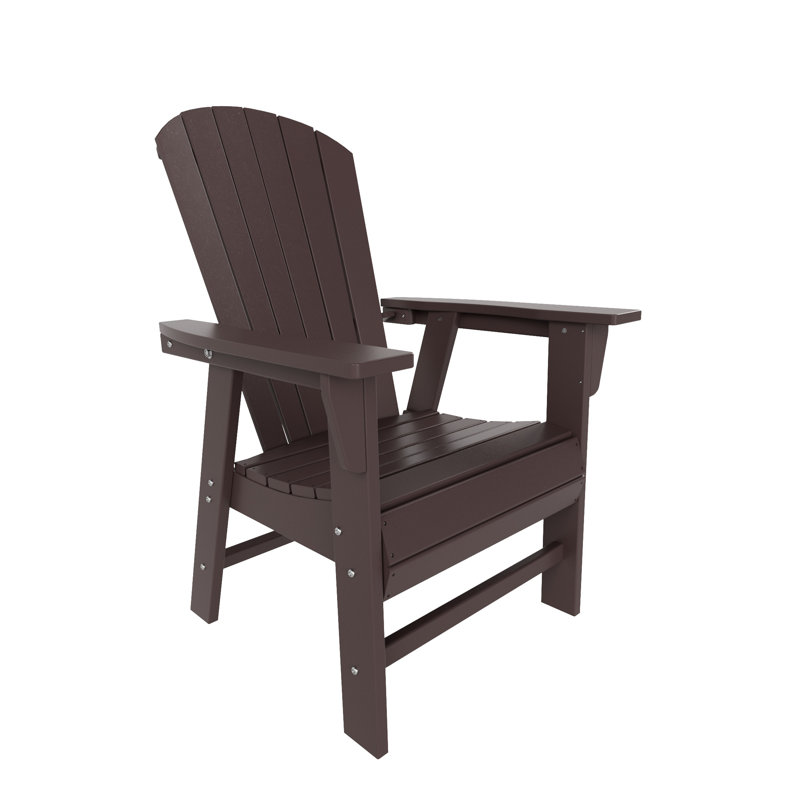 Chaise Adirondack Geoff, Marron foncé
