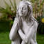 Thinking Lady Sculpture Resin Garden Statue