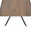 Table basse rectangulaire en bois avec pieds Boomerang