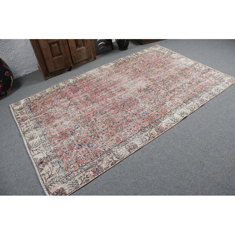 Tapis turc rétro fait à la main rehaussant le décor bohème avec un aspect antique pour les espaces de vie