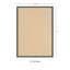 Tapis berbère beige clair avec bordure en coton vert fait à la main Nannette-888998454