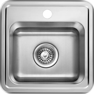 Évier de cuisine encastrable L 20 po x l 155 po