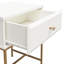 51cm W Manufactured Wood Bedside Table