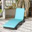 Chaise longue inclinable de 83 po avec coussins 83 po-1843248602