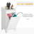 Tilt Out Laundry Hamper, Freestanding Home Organizer Hamper, Bathroom Storage Cabinet