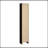 Rectangular 8-shelf Bookcase with 2 Fixed Shelves, Ideal for Modern Storage and Display in Small Spaces
