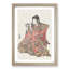 Boy Playing the Flute by Torii Kiyonaga - Picture Frame Painting Print-55513238-55513240