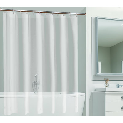 Vinyl PVC Shower Curtain Liner Heavy weight water Repellent with 12 Metal Grommets many color selections.