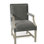 Chaise avec accoudoirs tapissier Warwick