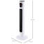 HOMCOM Belfry Karlie 96Cm Oscillating Tower Fan-27197337