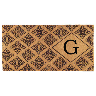 Zambrana Personalizable Outdoor Doormat