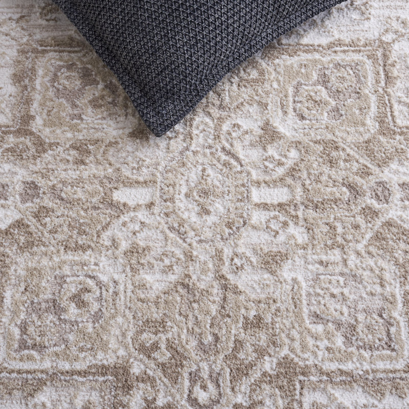 Lunara Power Loom Polyester; Jute/Sisal; Polypropylene Plastic Oriental Indoor Rug, 9'-0" x 12'-0" Rectangle