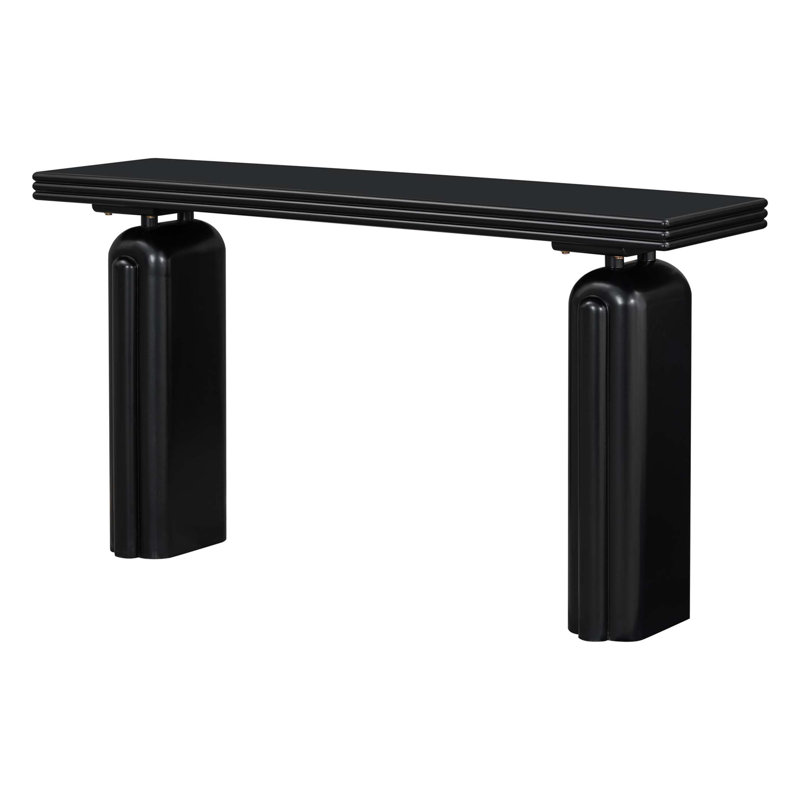 Acacia Veneer Console Table