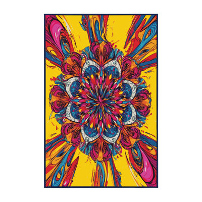 Chromatic Chaos Rug